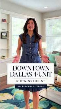 Video preview for 610 Winston: a presenter standing in a bright living room.